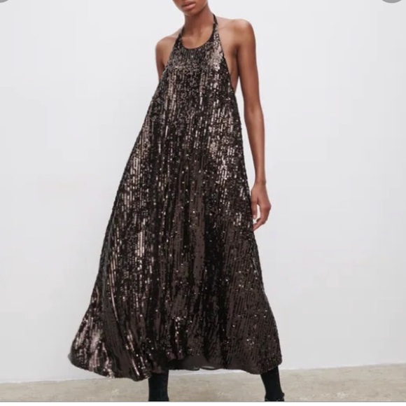 Open Back Maxi Dress Zara Black Backless Dress Zara Dresses Zara Black Open  Work Embroidered Eyelet